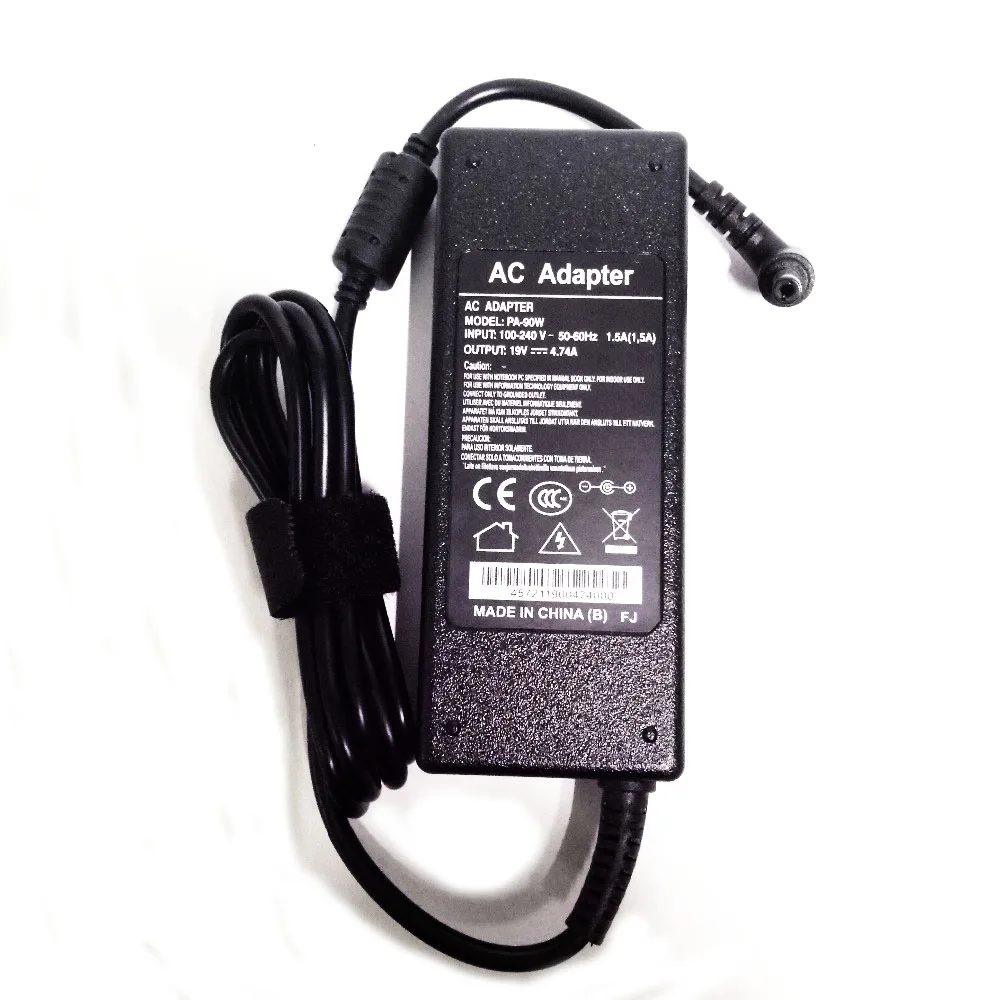 Зарядное устройство для ноутбуков Asus A8 F8 X81 A43S A55V K550 V450 X450 K53 F88 A41 A45 K45 Y581 |