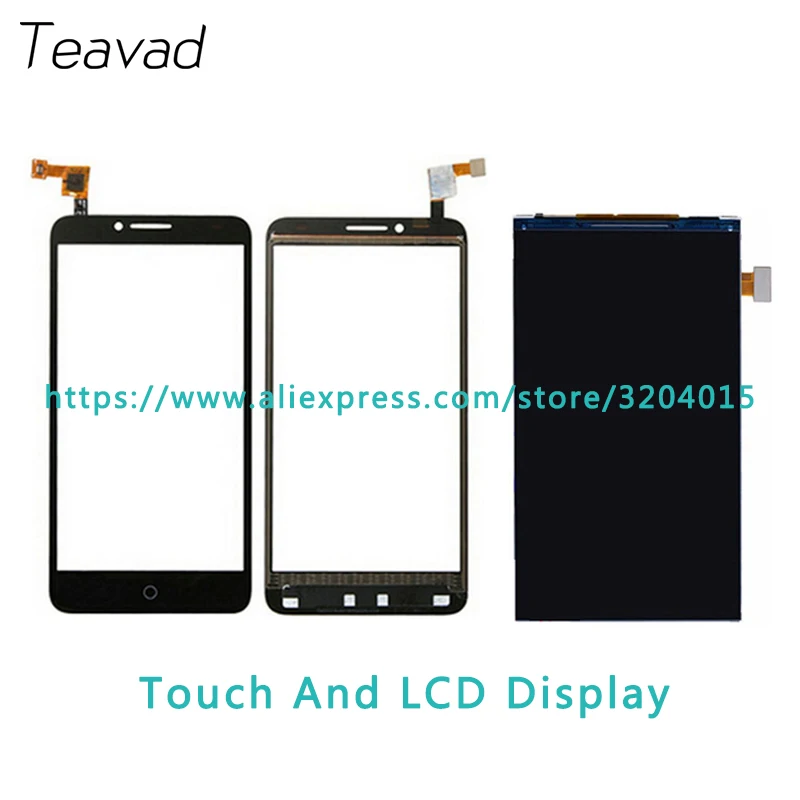 Запасная часть 5 ''для Alcatel One Touch Fierce XL OT5054 5054 5054D ЖК экран и сенсорный дигитайзер