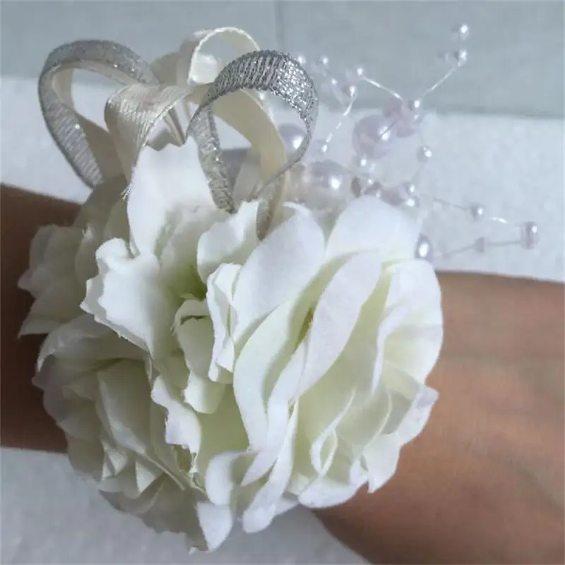 Бутоньерка для подружки невесты 3 цвета|bridesmaid hand|wrist flowerwedding boutonniere |