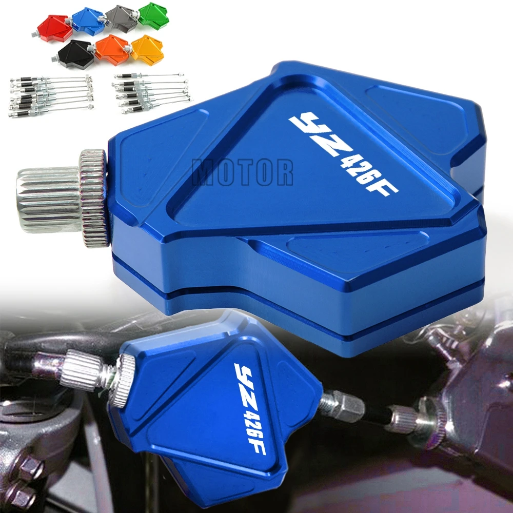 

For Yamaha YZ426F 2001-2019 2018 YZ 426 F Motorcycle CNC Motocross Dirtbike Pit Bike Stunt Clutch Lever Easy Pull Cable System