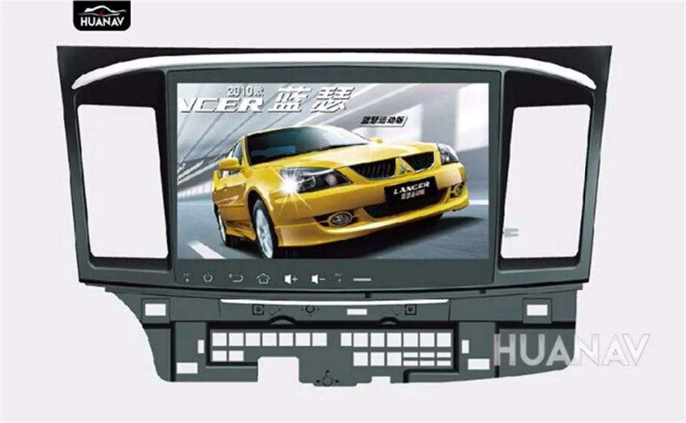 Автомобильный DVD-плеер с большим экраном 10 1 дюйма четырехъядерным процессором