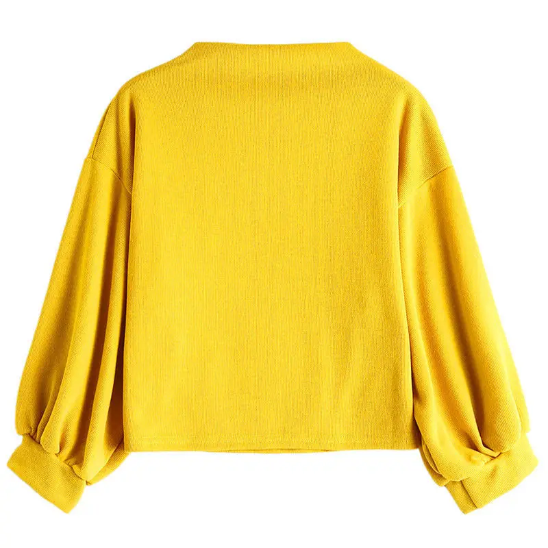 Оптовая продажа милые женские толстовки с рукавами летучая мышь пуловер