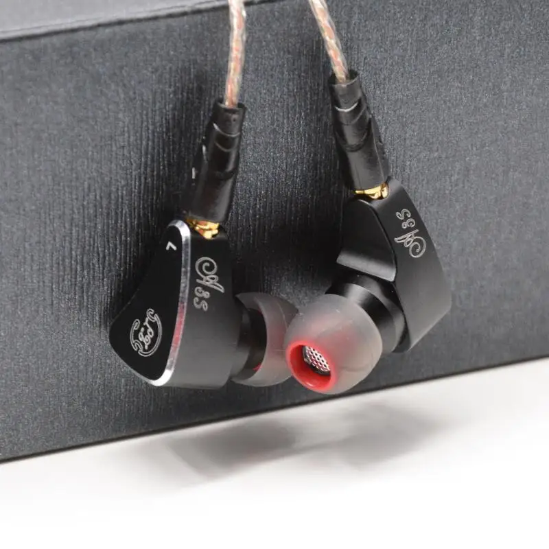 LZ A3S 2BA + 1DD Hybrid 3 единицы в ухо наушники Hi Fi металлические вкладыши гарнитура со