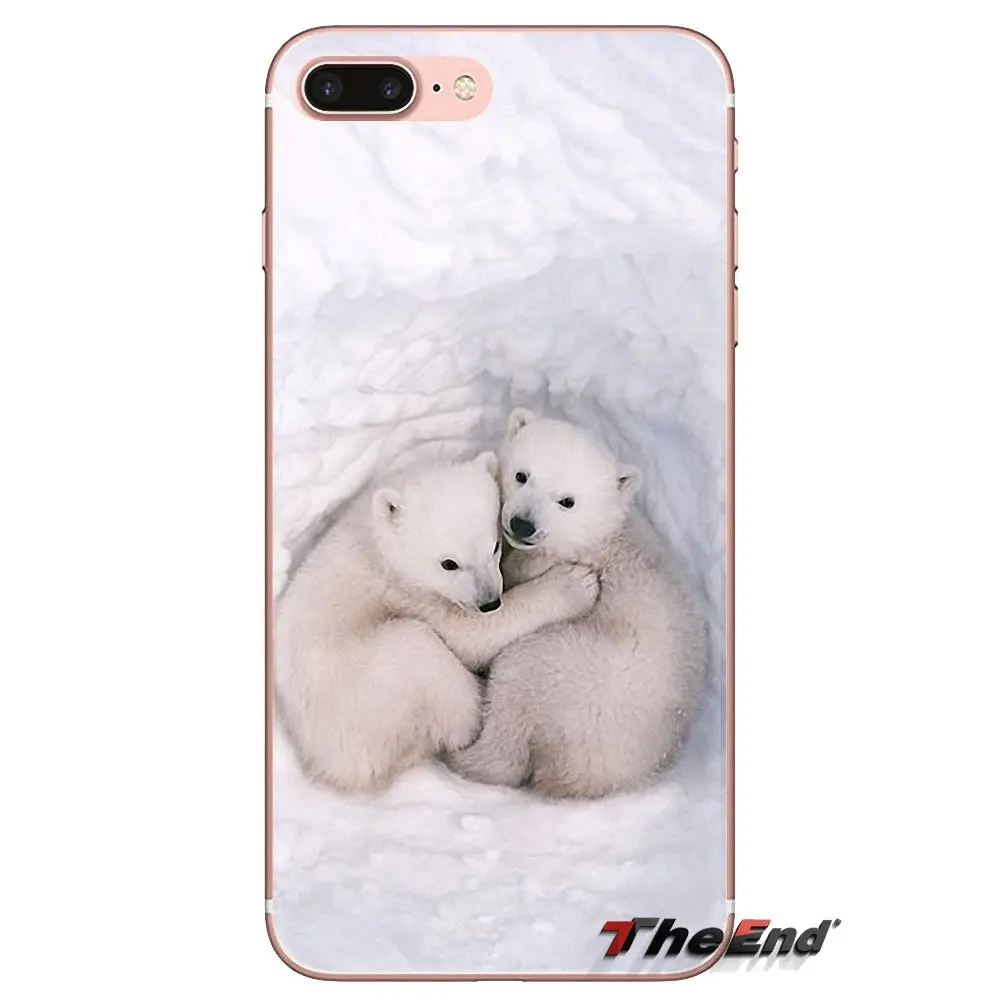 Polar bear in the shore of Alaska Silicone Phone Cases For Samsung Galaxy J1 J2 J3 J4 J5 J6 J7 J8 Plus 2018 Prime 2015 2016 2017 |