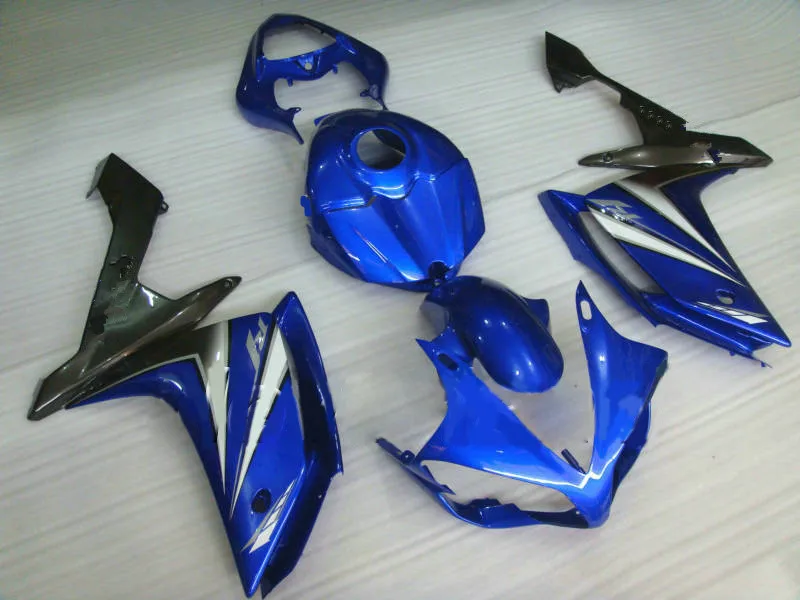 Комплект обтекателей под давлением для YAMAHA YZFR1 07 08 YZF R1 YZF1000 2007 2008 ABS синий черный