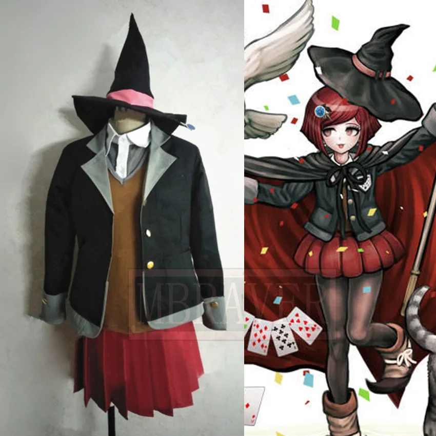 

Костюм для косплея Danganronpa Himiko Yumeno, любой размер
