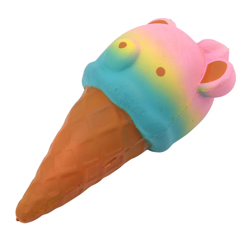 Kawaii Jumbo Пингвин Медведь Мороженое антистрессовая игрушка милый Сжимаемый