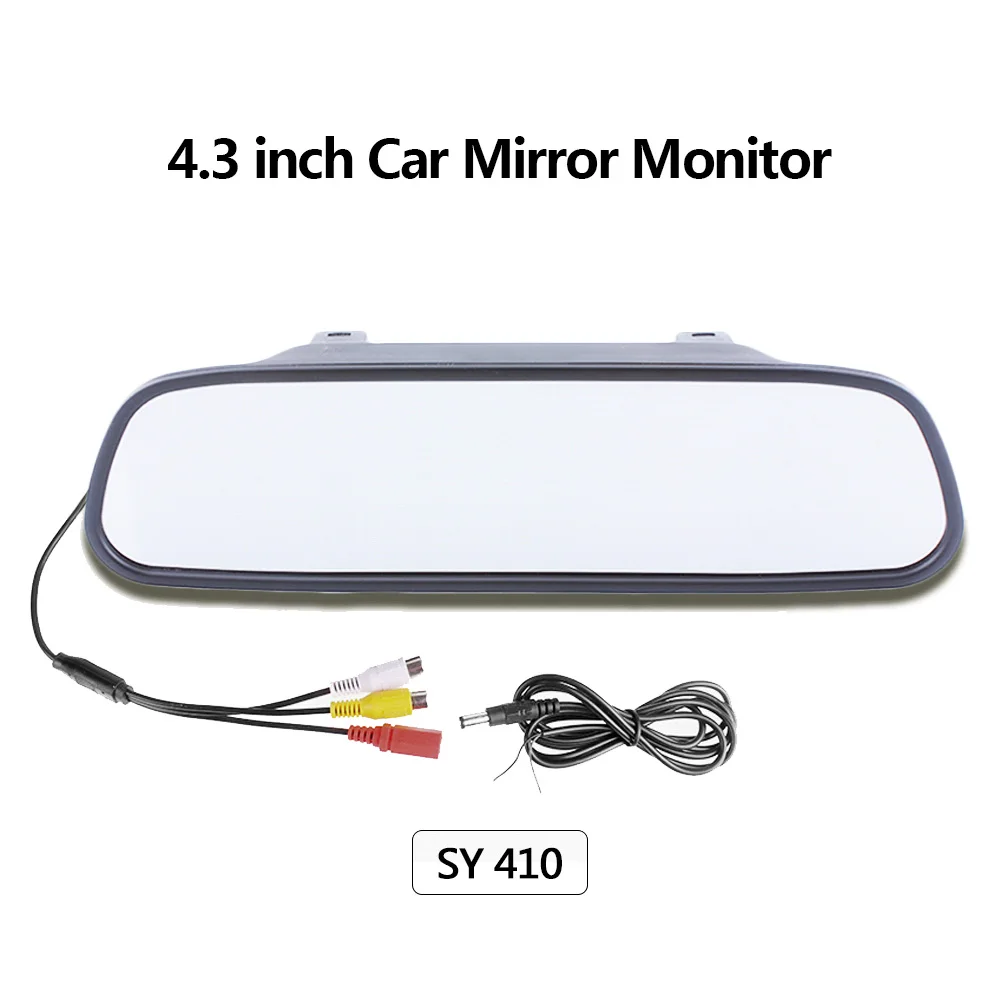 KEELEAD автомобильный монитор 4,3 дюймовый видео-плеер HD TFT lcd складной экран монитора зеркало заднего вида автомобиля