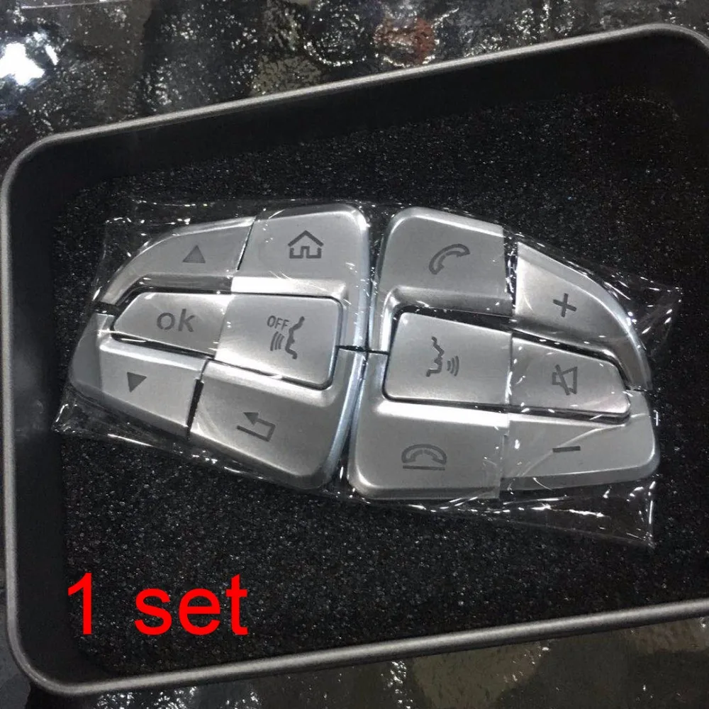 Бесплатная доставка ABS интерьер руль пуговицы переключатель полоса для