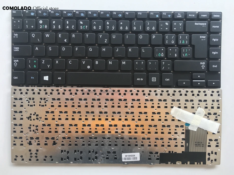 CF Канада Французская клавиатура для Samsung 370R4E 370R4V 450R4E 450R4V 470R4E 470R4V NP370R4E NP450R4E черная