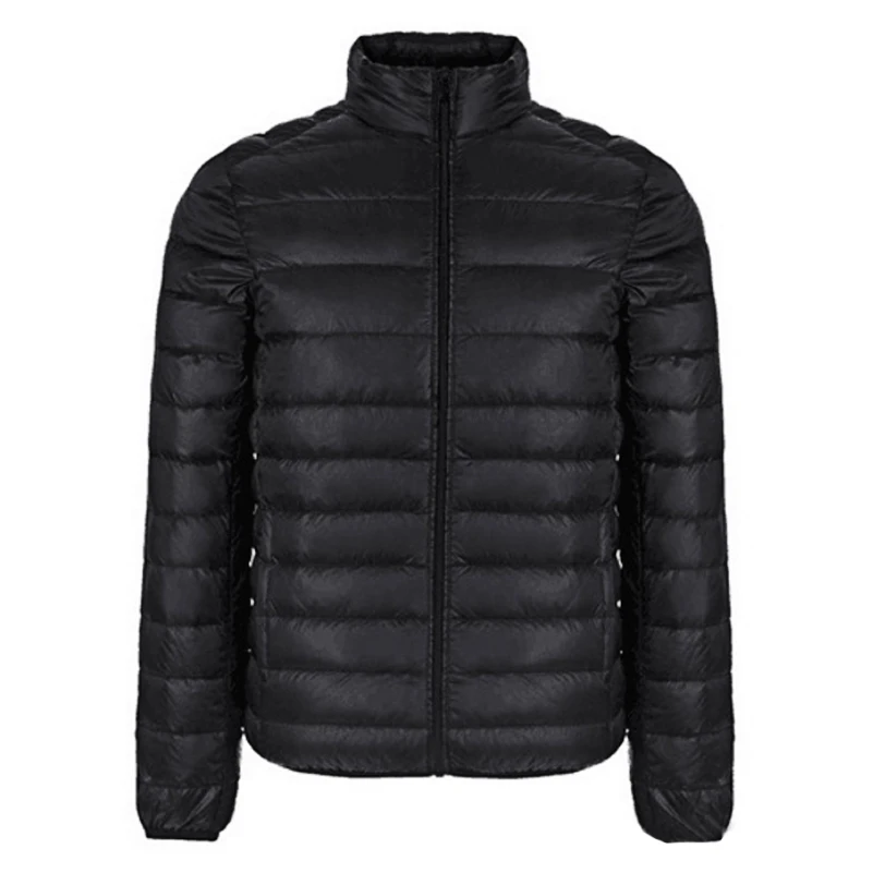 пуховик Осень Зимняя Куртка Мужчины 2016 Новый Отдых Пальто Тонкий 90% Утка Вниз