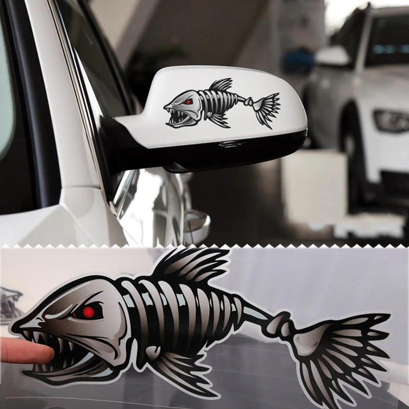 Универсальный для автомобильного стайлинга светоотражающий Стикеры 15/25 см с