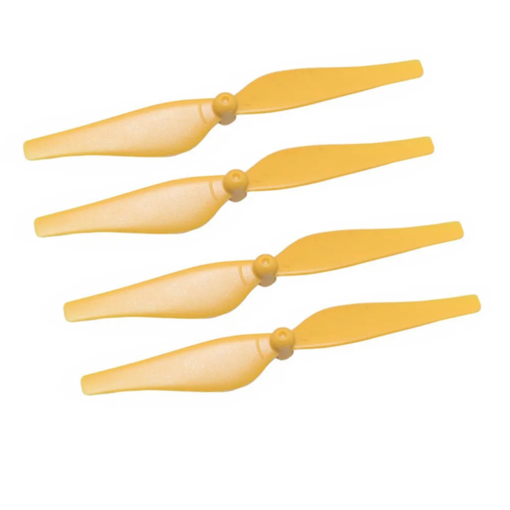 4 Pcs Yellow 2 пары Красочные быстросъемные пропеллеры защитные TELLO пропеллеры для DJI TELLO Замена легкий лопасть пропеллера - Цвет: 4 Pcs Yellow