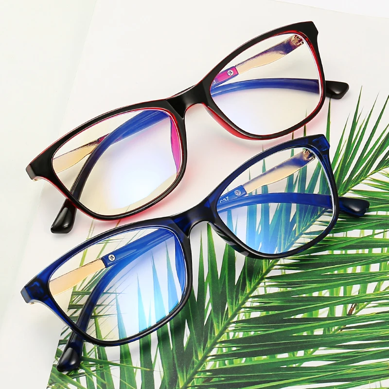 Новинка брендовые дизайнерские очки женские модные против синих лучей