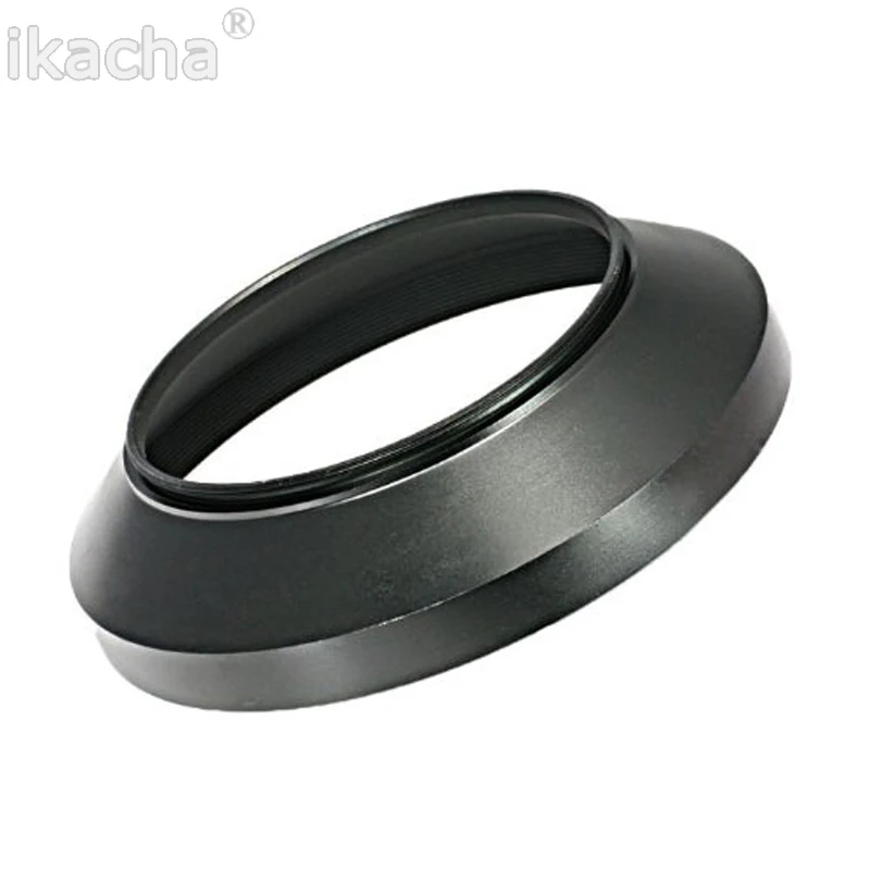 

49mm Camera Metal Lens Hood Wide Angle Screw In Mount 49 mm Lens Hood For Canon Nikon Pentax Sony
