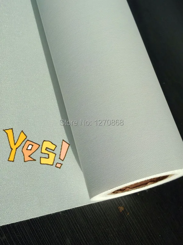 260gsm 24 &quot* 18 м 600D * глянцевые холсты из полиэстера со струйной печатью рулон для