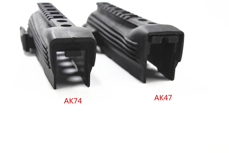 Тактический полимер RIS Railed AK Handguard для 47 74 серии охотничьего ружья Аксессуары Черный