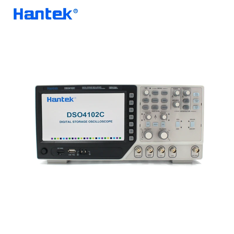 Цифровой осциллограф Hantek DSO4102C 100 МГц 2 канальный портативный
