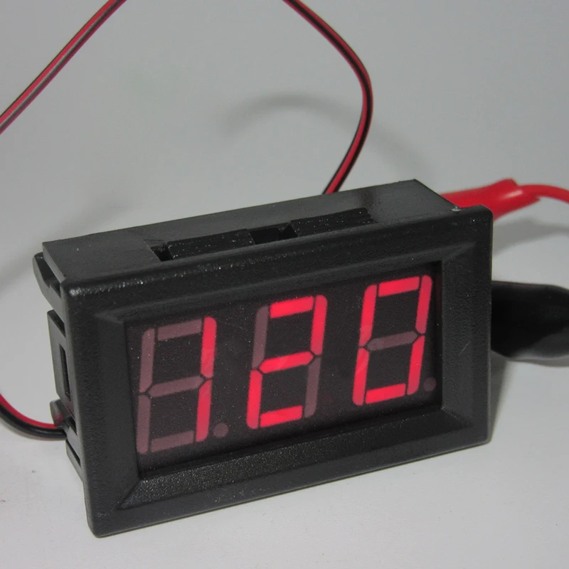 AC 30V ~ 500V напряжение Цифровой Вольтметр метр двухпроводной 0 56 &quot110 V/220 V источник