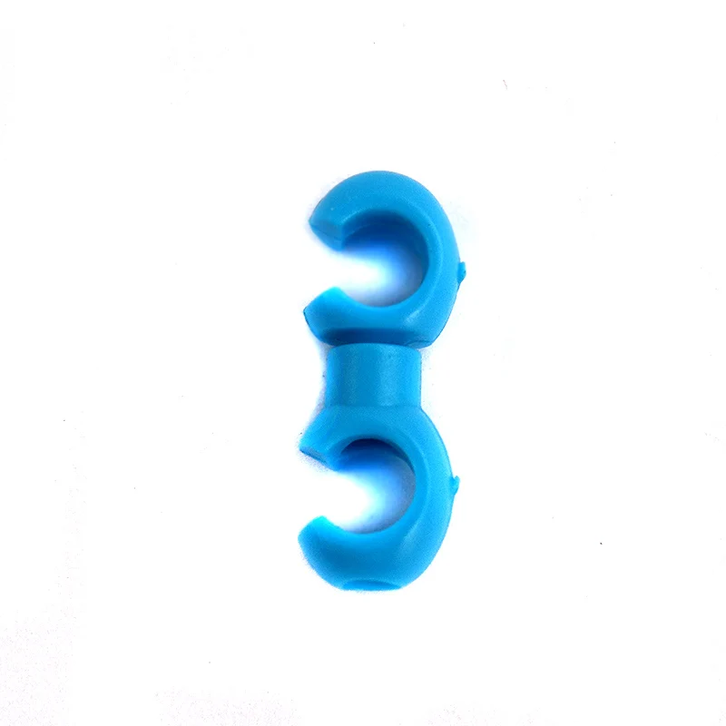 Blue-10Pcs ZTTO 10 шт. вращающийся для горного велосипеда Тормозная Линия C/S Пряжка велосипед тормозной переключатель сдвиг кабель Линия трубопровод устройство для хранения кольцо застежка - Цвет: Blue-10Pcs