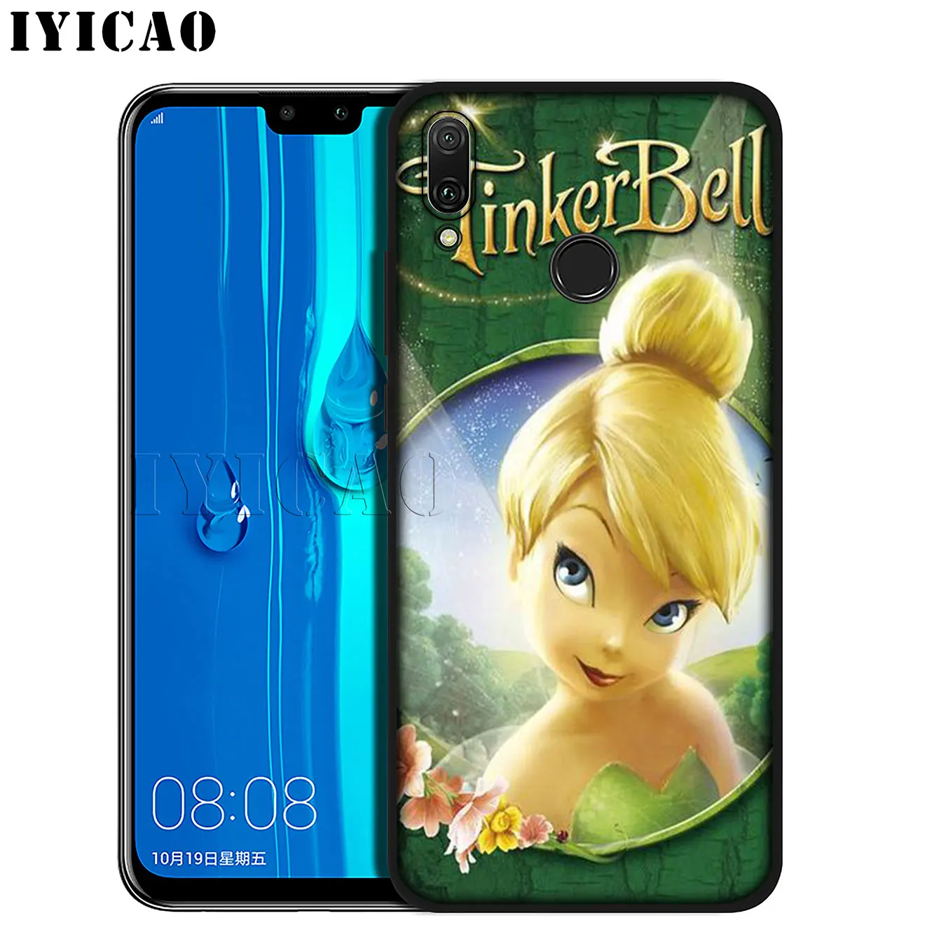IYICAO Tinkerbell fairy tinker bell periwinkle Soft Case for Huawei Mate 30 20 10 Pro Nova 5I 5T 5 4 4E 3i 3 2i Lite Smart |