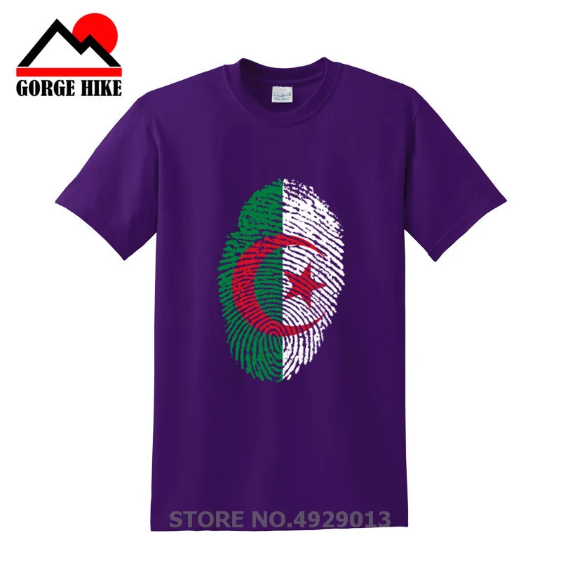 Мужские футболки с коротким рукавом и национальным флагом летние из чистого