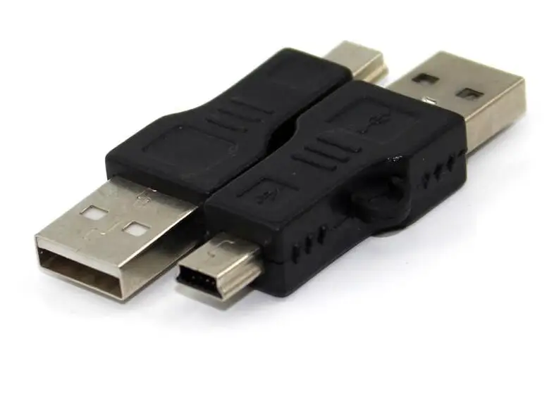 3 шт. USB 2 0 A штекер Mini 5 Pin B разъем для зарядки данных|male male|male to male2 pin |