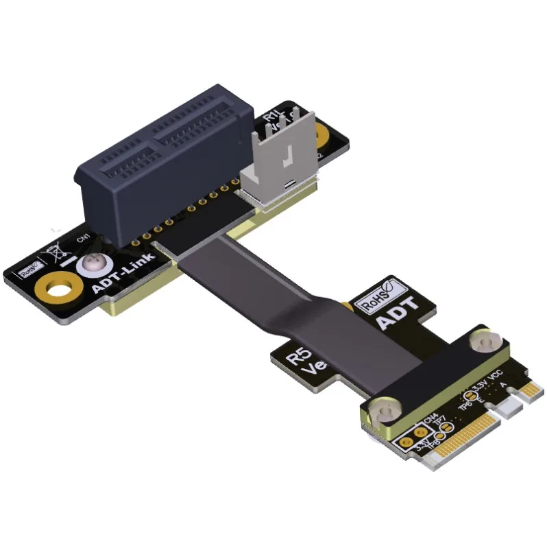 Elbow M.2 Wi Fi ключ A E + к PCIe 1x расширитель переходника карта Gen 3 0 кабельный A.E m2 pci e