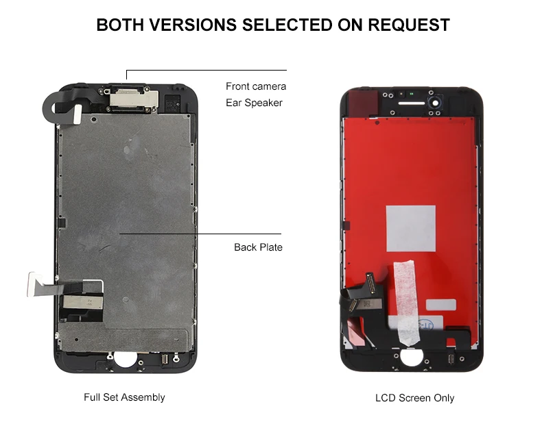 Черный белый цвет дисплей для iPhone 6 S плюс 6SP полный набор ЖК экран Pantalla сборки 3D Touch