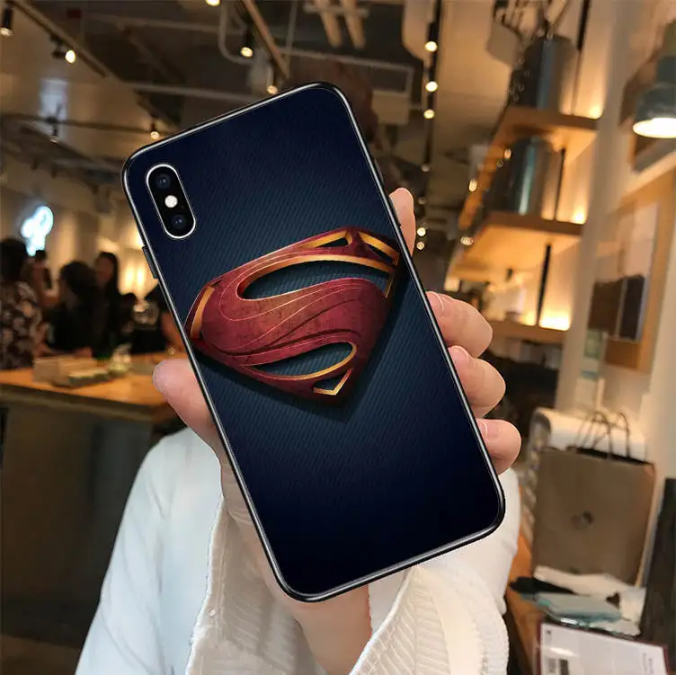 TPU Marvel DC Comics железные человеческие Мстители Endgame Thanos Мягкий ТПУ чехол для iPhone X SE 5 5S 6 6 S Plus 7 8 Plus XR XS MAX - Цвет: TPU
