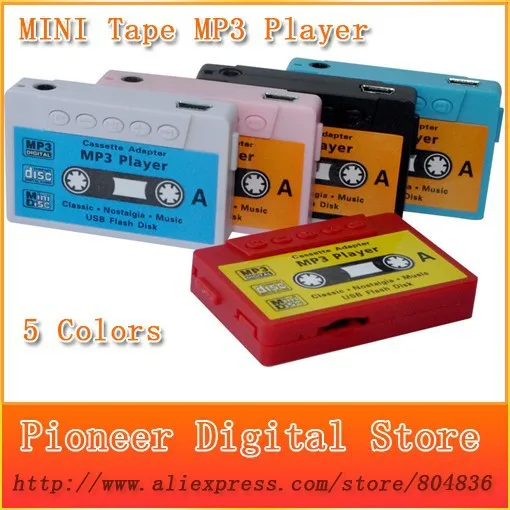 Новое Поступление Горячей Продажи 5 цветов высокое качество МИНИ Лента Mp3-плеер