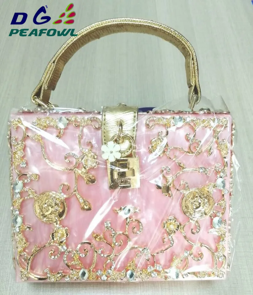 Роскошные женские акриловые сумки через плечо клатч Сумки Дизайнерские Bolsas Feminina курьерские женские хрустальные вечерние сумки