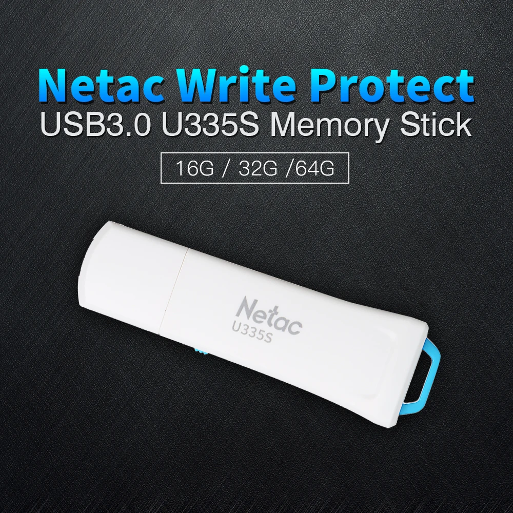Флеш накопитель Netac U335S 64/32/16 ГБ USB 3 0|netac u335|stick usb 3.0memory stick 3.0 |