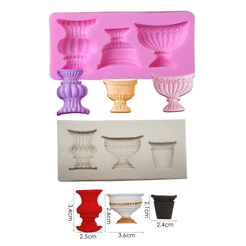 Кухонные принадлежности ваза жидкий пигмент сахара Fondant (сахарная) силиконовая