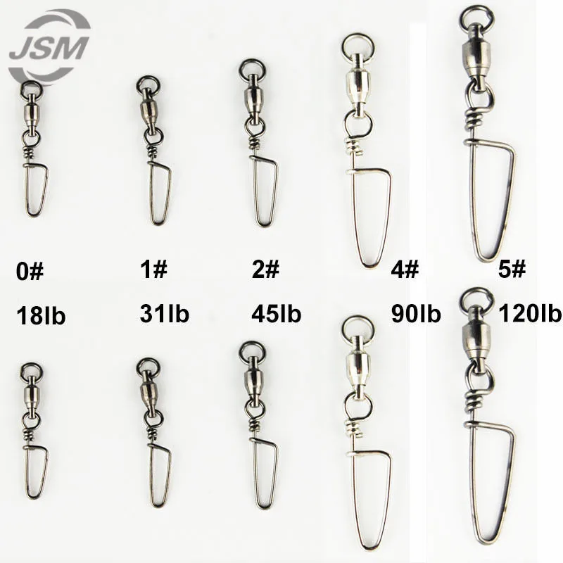 75 шт. рыболовные вертлюжки с подшипником вертлюгом | Спорт и развлечения