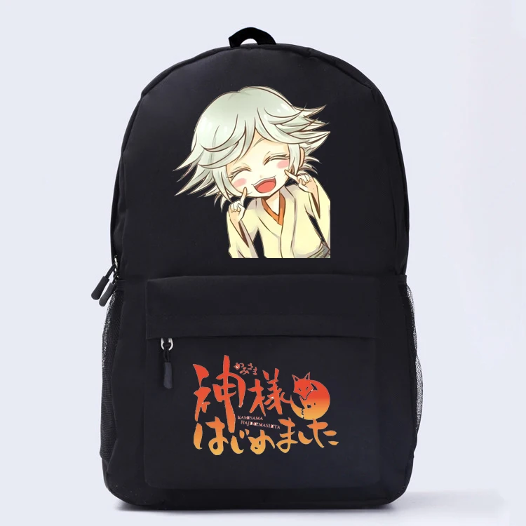 Высококачественный рюкзак с принтом аниме Kamisama Love Kiss школьная сумка