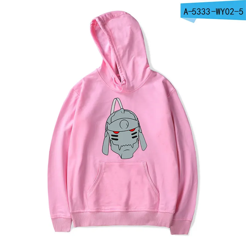 pink2 Fullmetal Alchemist Пуловеры Толстовки худи и толстовки для женщин Fullmetal балахон алхимика и толстовки хип хоп толстовки для мужчин - Цвет: pink2