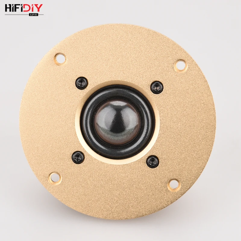 Hifidiy LIVE X1II 4,5 дюйма твитер Динамик блок алюминиевая панель Прозрачные шелковые мембрана 6OHM30W тройной громкоговоритель 110/116/120 мм