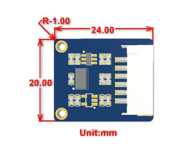 Датчик дальности VL53L1X ToF дальность до 4 м | Электронные компоненты и