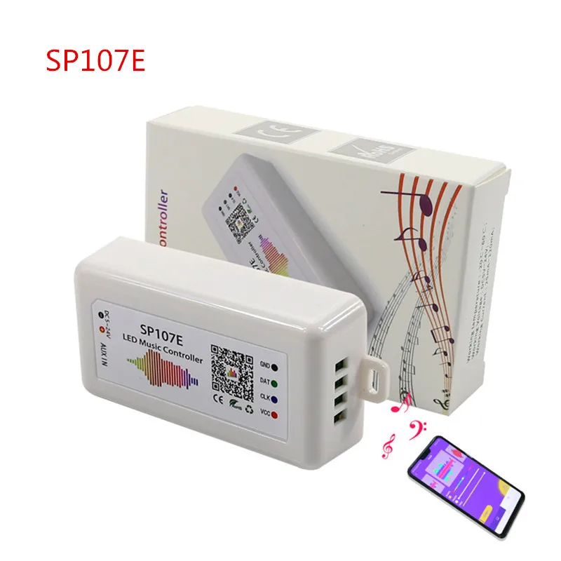 SP105E SP106E sp107 e SP110E Symphony Bluetooth музыкальный контроллер WS2812 WS2801 APA102 пиксельный