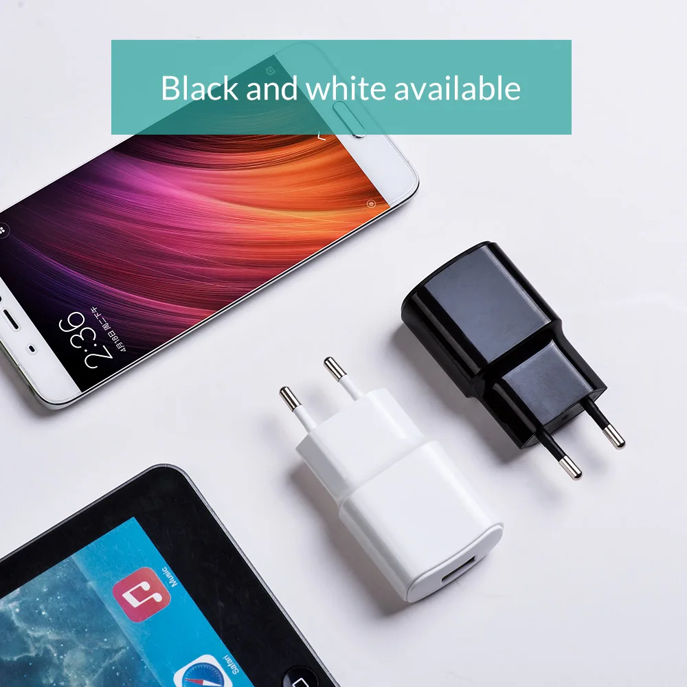 ORICO 2 шт. 10 Вт 5 USB зарядное устройство для путешествий настенное быстрое