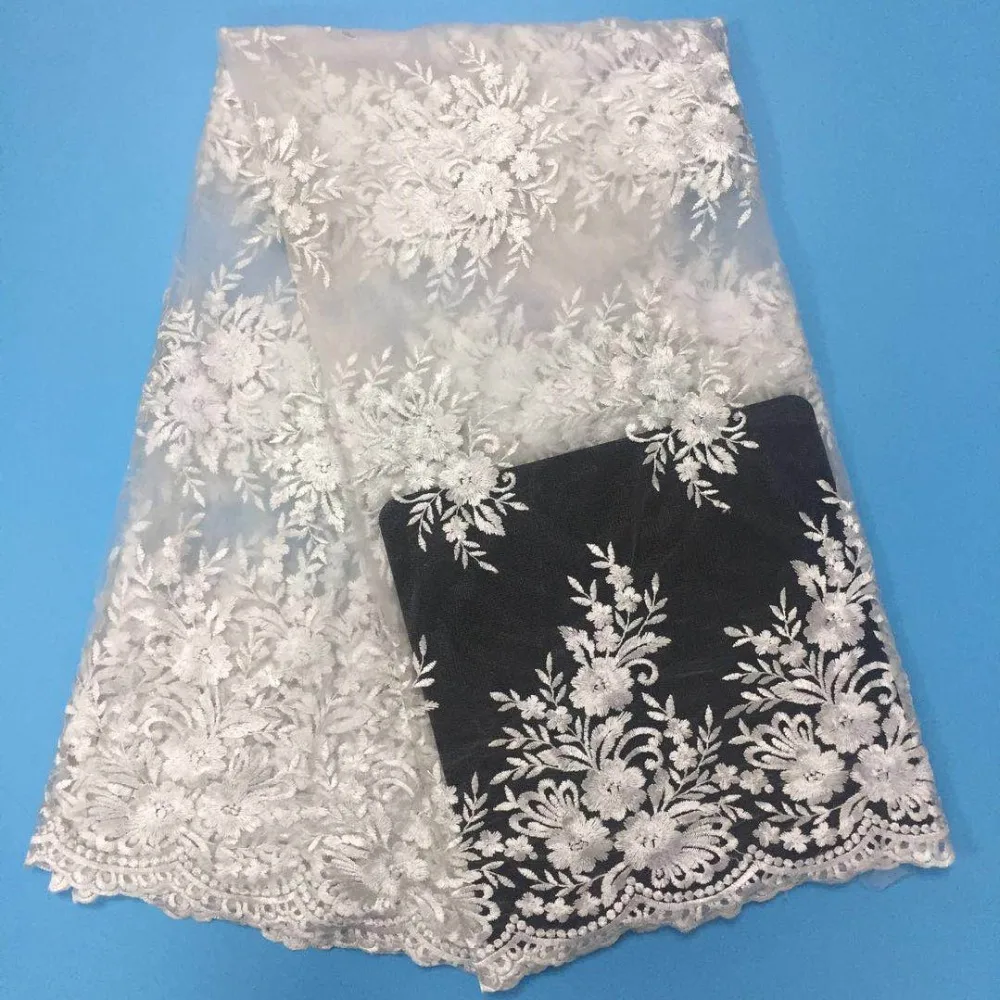 1yards/lot 2020 PROMOTION!! French Mesh Lace Nigeria Decorative Fabric For Wedding Dress High quality Africa Labric | Дом и сад