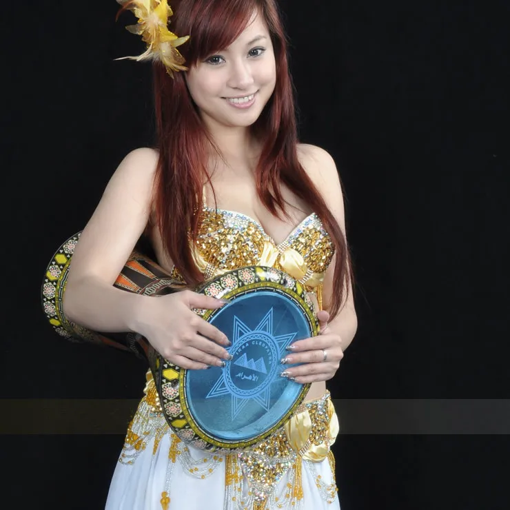 Костюм для танца живота комплект из 2 предметов: бюстгальтер и пояс индийский