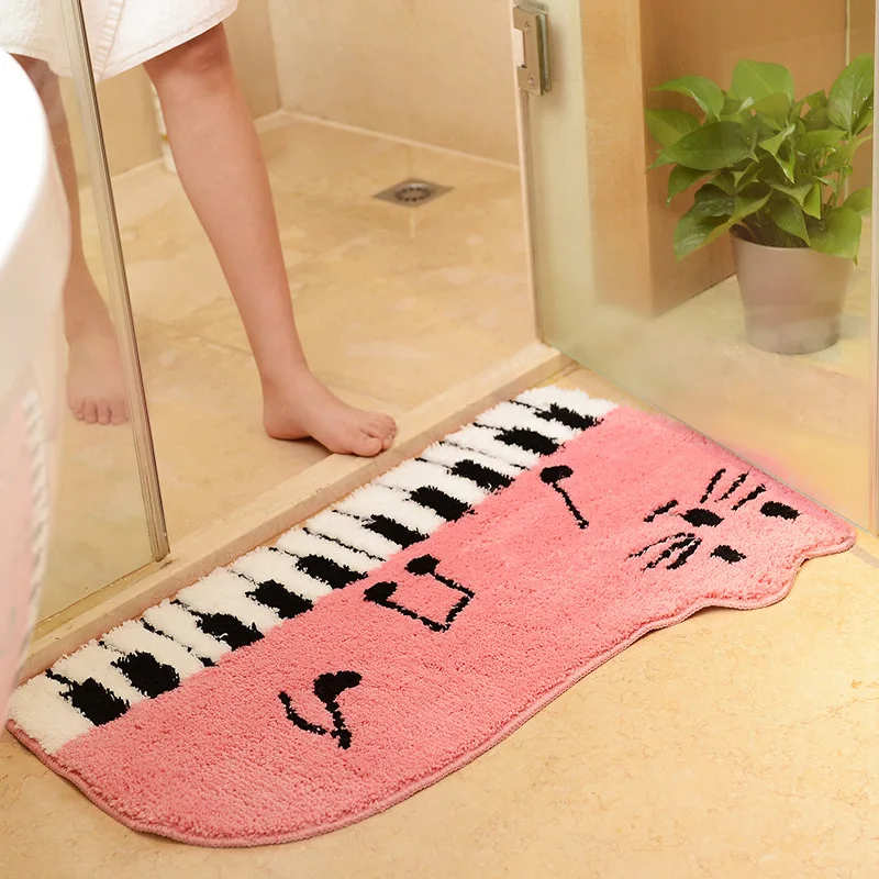 Мультфильм мягкие подушки спальня carpet коврик дверь ванной абсорбент не скользит