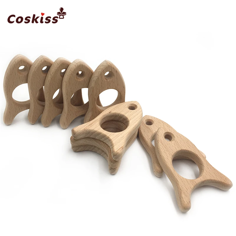 

Organic Beech Wooden Rocket Natural Handmade Wooden Teether DIY Wood Personalized Pendent Eco-Friendly Safe Baby Teether Toys