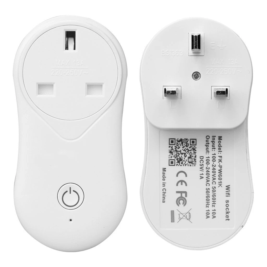 Wi Fi умная розетка с таймером usb портом для зарядки пультом дистанционного
