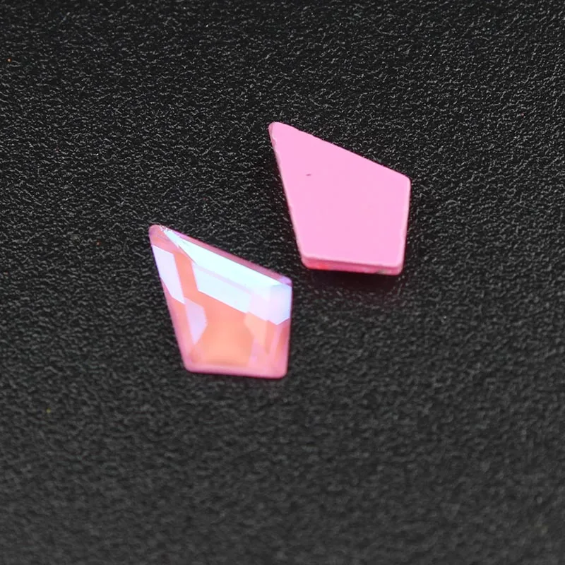 30/100 шт. стрела кофе Арабика Цвет Стекло Стразы плоские с оборота 3D украшение для