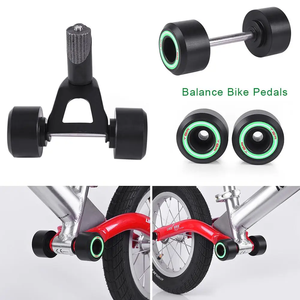 

Balance Bike Pedal For KOKUA Wheel With Non-Slip Stickers Sliding Bicycle Pedal For Kids Sliding Bike Part