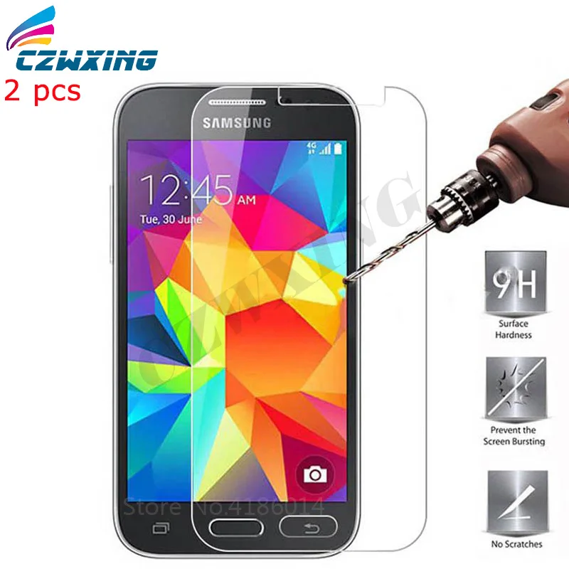 2 шт. закаленное стекло для Samsung Galaxy Core Prime VE SM G361H G361F G360F G360 G361 G360H защита