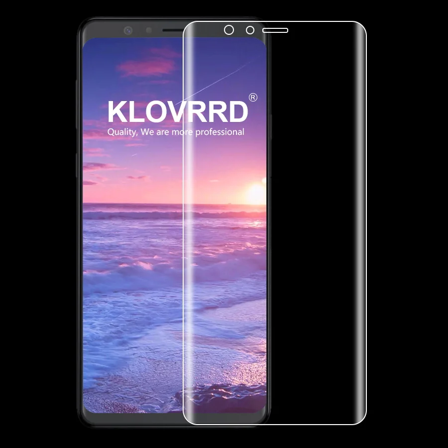 KLOVRRD мягкая защитная пленка на весь экран для samsung Galaxy A9 A8 A6 Plus 2018 A3 A5 A7 2017